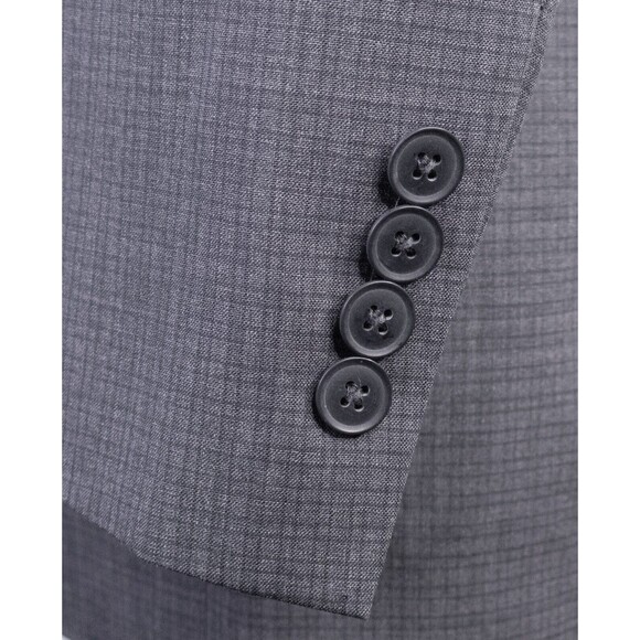 Collection By Michael Strahan Sport Coat Jacket Blazer WOOL Check 44L Canada EUC - Picture 7 of 14